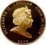 Cook Islands 1 Dollar Princess Diana. In a high-collared suit 2008 Proof 1 DOLLAR 2008 COOK ISLANDS ELIZABETH II coin obverse
