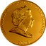 Cook Islands 1 Dollar Princess Diana. In grey jacket. Bust right. 2008 Proof 1 DOLLAR 2008 COOK ISLANDS ELIZABETH II coin obverse