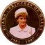 Cook Islands 1 Dollar Princess Diana. In pink hat 2008 In Sets only 1961 - 1997 DIANA PRINCESS OF WALES coin reverse