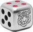 Fiji 1 Dollar (The Year of the Tiger. Dice) FIJI 2022 REREVAKA NA KALOU KA DOKA NA TUI 1 DOLLAR 1 OZ .999 FINE SILVER coin obverse
