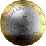 Croatia 1 Euro Circulation Coin 2023 HRVATSKA 2023. coin obverse