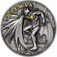Cook Islands 10 Dollars Elizabeth II Batman 2021  Antiqued BATMAN © & TM DC COMICS. (S20) coin reverse