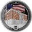 Cook Islands 10 Dollars Elizabeth II Benjamin Franklin 2021  Proof 2021 MS BENJAMIN FRANKLIN INSTITUTE OF TECHNOLOGY coin reverse