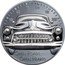 Cook Islands 10 Dollars Elizabeth II Classic Car 2021  Black Proof 50 60 70 80 90 100 OPEN ROADS - OPEN HEARTS coin reverse