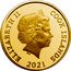 Cook Islands 10 Dollars Elizabeth II Paddington Bear 2021  Proof ELIZABETH II COOK ISLANDS IRB 2021 coin obverse