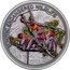 Fiji 10 Dollars (Proboscis Monkey) EXOTIC ENDANGERED WILDLIFE coin reverse