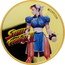 Fiji 10 Dollars (Street Fighter II 30th Anniversary. Chun Li) STREET FIGHTER II ©CAPCOM coin reverse