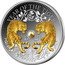 Fiji 10 Dollars (Year of the Rabbit. Glossy Apricot Freshwater Pearl) YEAR OF THE TIGER 2022 coin reverse