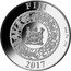 Fiji 10 Dollars Year of the Rooster. Pearl 2017  Proof KM# 573 2017 1OZ AG 999 2017 coin obverse