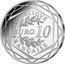 France 10 Euro Centenary of the Death of Gustave Eiffel 2023 c + ⊞ RÉPUBLIQUE EURO 10 FRANÇAISE coin obverse