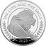 UK 10 Pounds (The British Lion and The American Eagle) 2023 THE LION AND THE EAGLE JM coin reverse
