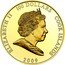 Cook Islands 100 Dollars (20th Anniversary of Japanese Imperial Coronation) ELIZABETH II 100 DOLLARS COOK ISLANDS 2009 coin obverse