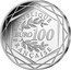 France 100 Euro (Centenary of the Death of Gustave Eiffel) RÉPUBLIQUE EURO 100 FRANÇAISE coin obverse