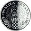 Croatia 100 Kuna 5th Anniversary of Independence 1995 Proof KM# 27 REPUBLIKA HRVATSKA 100 KUNA coin obverse