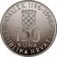 Croatia 150 Kuna 800th Anniversary of the City of Osijek 1996 Proof KM# 56 OSIJEK 1196 - 1996. 150 KUNA REPUBLIKA HRVATSKA coin obverse
