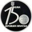 Croatia 150 Kuna FIFA World Cup. Germany 2006 Proof KM# 85 KUNA 150 REPUBLIKA HRVATSKA coin obverse