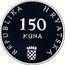 Croatia 150 Kuna World Soccer Championship in Germany 2006 Proof KM# 84 REPUBLIKA HRVATSKA 150 KUNA coin obverse