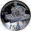 Croatia 150 Kuna 150th Anniversary of Birth of Nikola Tesla 2006 Proof KM# 86 REPUBLIKA HRVATSKA T=WB/M2 2006. 150 KUNA coin obverse