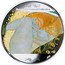 Cook Islands 2 Dollars Elizabeth II Danae 2021  Proof BEAUTY AU NATUREL COLLECTION .999 coin reverse