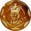 New Zealand 2 Dollars Queen Elizabeth II Memorial 2023  Gold Proof 1926 2022 E $2 QUEEN ELIZABETH II coin reverse