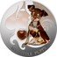 Fiji 2 Dollars (Toy Terrier) MY LITTLE PUPPY TOY TERRIER coin reverse