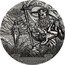 Cook Islands 20 Dollars Elizabeth II Cronus 2021  Antiqued CRONUS coin reverse