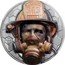 Cook Islands 20 Dollars Elizabeth II Firefighter 2021  Black Proof FIREFIGHTER 343 FDNY WE RUSH IN WHEN OTHERS RUSH OUT REAL HERO coin reverse