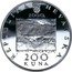 Croatia 200 Kuna Slava Raskaj 2000 Proof KM# 81 REPUBLIKA HRVATSKA 200 KUNA 2000. coin obverse