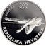 Croatia 200 Kuna Olympic Games in Atlanta ND (1996) Proof KM# 45 200 KUNA ATLETIKA REPUBLIKA HRVATSKA coin obverse
