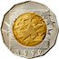 Croatia 25 Kuna Euro Currency Introduction in Countries in EU 1999 KM# 64 E DM 1999. coin reverse