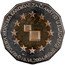 Croatia 25 Kuna Candidacy of European Union ND (2004) KM# 78 REPUBLIKA HRVATSKA KANDIDAT ZA ČLANSTVO UEUROPSKOJ UNIJI 18.VI.2004 DM coin reverse