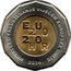 Croatia 25 Kuna Presidency of the Council of the European Union 2020  KM# 119 HRVATSKO PREDSJEDANJE VIJEĆEM EUROPSKE UNIJE EU HR 2020 coin reverse