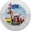 Cook Islands 5 Dollars (American State Animal. Idaho. Appaloosa) AMERICAN STATE ANIMAL APPALOOSA IDAHO coin reverse