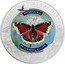 Cook Islands 5 Dollars (American State Animal. Montana. Mourning Cloak) AMERICAN STATE ANIMAL MONTANA MOURNING CLOAK coin reverse
