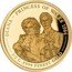 Cook Islands 5 Dollars Elizabeth II Birth of Prince Harry 2021  Prooflike DIANA - PRINCESS OF WALES 1984 1/2 G .9999 FINEST GOLD coin reverse