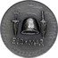 Cook Islands 5 Dollars Elizabeth II Brutus 2021  Antiqued EID MAR MMXXI coin reverse