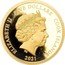 Cook Islands Five Dollars Elizabeth II Captain America 2021  Proof ELIZABETH II FIVE DOLLARS COOK ISLANDS IRB 2021 coin obverse