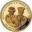 Cook Islands 5 Dollars Elizabeth II Death of Prince Philip 2021  Proof QUEEN ELIZABETH II & PRINCE PHILIP 2021 1/2 G .9999 FINEST GOLD coin reverse