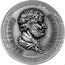Cook Islands 5 Dollars Elizabeth II Hadrian 2021  Antiqued HADRIANVS AVG COS III P P MMXXI coin reverse