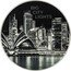 Cook Islands 5 Dollars Elizabeth II Sydney 2023  Proof BIG CITY LIGHTS 2023 coin reverse
