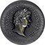 Cook Islands 5 Dollars (Elizabeth II Trajan) IMP CAES NER TRAIAN AVG GERM MMXXI coin reverse