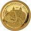 Fiji 5 Dollars (Global Panda Protection. Saint Aignan Zoo) 2021 GLOBAL PANDA PROTECTION - ZOO SAINT AIGNAN 1/100 OZ .9999 FINEST GOLD coin reverse