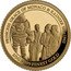 Cook Islands 5 Dollars (Grace Kelly and Prince Rainier III.1962 Atmospheric Diving Suit) PRINCESS GRACE OF MONACO & RAINIER III 1962 1/2 G .9999 FINEST GOLD. coin reverse