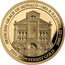 Cook Islands 5 Dollars (Grace Kelly and Prince Rainier III.2005 Cathedral of Our Lady Immaculate) PRINCESS GRACE OF MONACO 1982 & RAINIER III 2005 1/2 G .9999 FINEST GOLD coin reverse