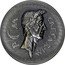 Cook Islands 5 Dollars (Julius Caesar) CAESAR IM P M MMXXI coin reverse
