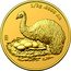 Australia 5 Dollars Mini Money. Emu 2023 EW 1/2 G .9999 AU coin reverse