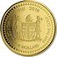 Fiji 5 Dollars (Pacific Dollar) FIJI 2018 REREVAKA NA KALOU KA DOKA NA TUI 5 DOLLARS 1 TROY OZ 9999 FINE GOLD coin obverse