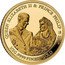 Cook Islands 5 Dollars Queen Elizabeth II & Prince Philip. 1947 Royal Wedding 2021 QUEEN ELIZABETH II & PRINCE PHILIP 1947 1/2 G .9999 FINEST GOLD coin reverse