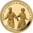 Cook Islands 5 Dollars (Queen Elizabeth II & Prince Philip.1951 Dancing in Ottaw)) QUEEN ELIZABETH II & PRINCE PHILIP 1951 1/2 G .9999 FINEST GOLD coin reverse