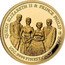 Cook Islands 5 Dollars (Queen Elizabeth II & Prince Philip. 1961 Meeting the Kennedys) QUEEN ELIZABETH II & PRINCE PHILIP 1961 1/2 G .9999 FINEST GOLD coin reverse